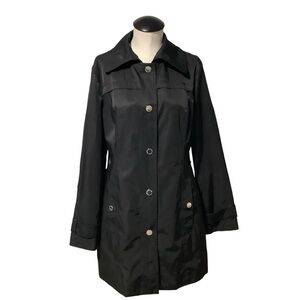 LONDON FOG Button Down Rain Coat/Trench Coat -‎ Size M